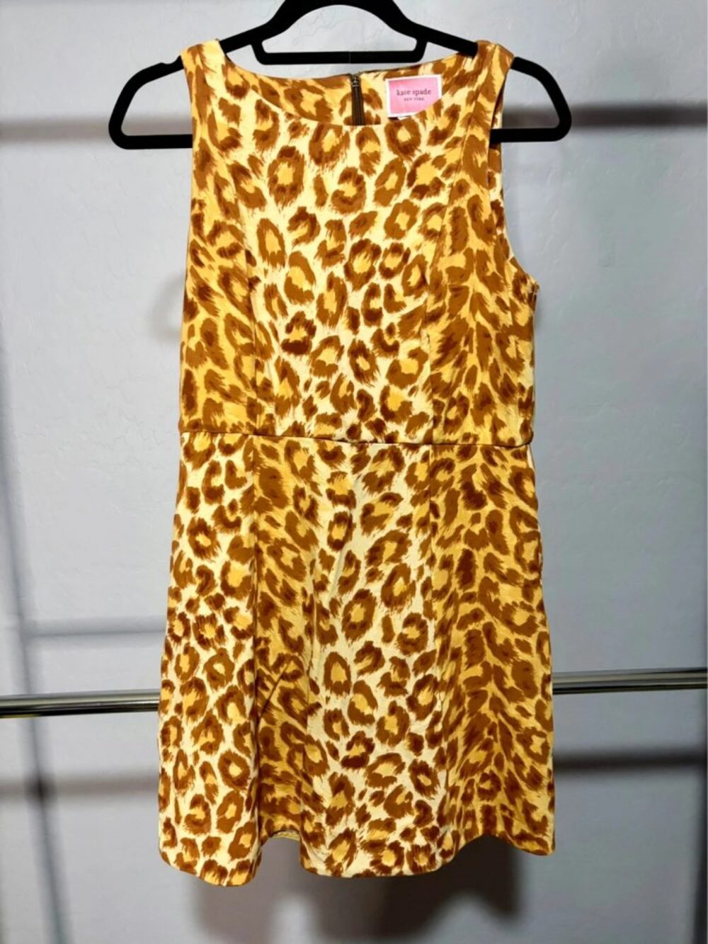 Kate Spade Panthera Leopord Ponte Mini Dress